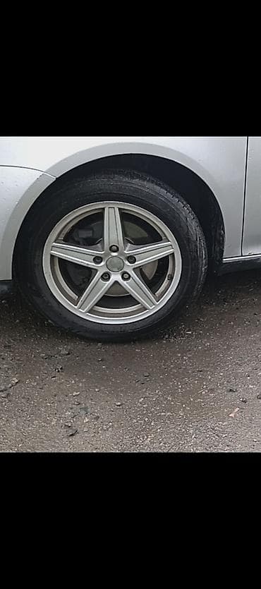 резина 15 с: Литые Диски R 16 Комплект, отверстий - 5, Б/у — 1