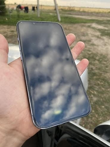 pixel 5: IPhone 13 Pro, Б/у, 256 ГБ, Sierra Blue, Защитное стекло, 75 % — 2