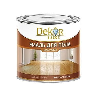 Эмаль для пола Dekor Luxe - Назначение: покрытие деревянных и других — 1