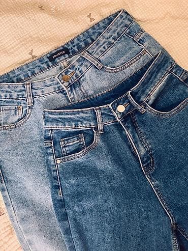 apple magic mouse 2: Джинсы женские, комплект из двух пар. - Бренд: Hollister (одна из пар — 2