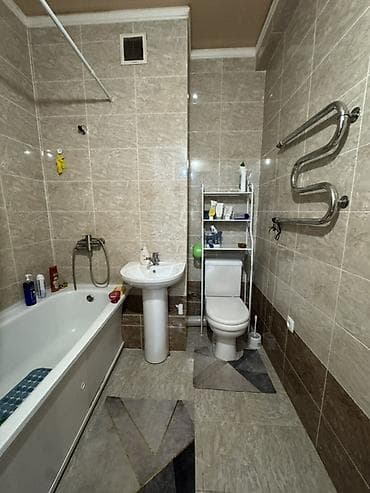 imak: 1 комната, 46 м², Тунгуч мкр Элитка, 8 этаж, Старый ремонт — 6
