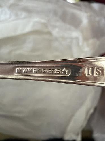 прием серебра: Посеребряный набор из Америки антиквариат в количестве 70 шт — 2