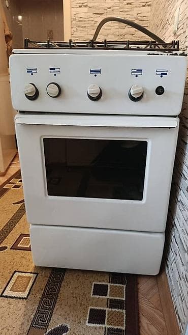 Компрессорлор: Газовая плита с духовкой, классический формат 50×60 см. Основные — 1