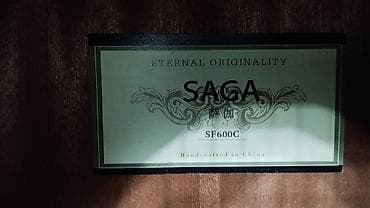 комбик: SAGA SF600C — это акустическая гитара формата Dreadnought (41") с — 3