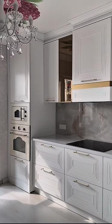 solutions upper: Кухонный гарнитур в классическом стиле - Планировка: угловая, с — 1