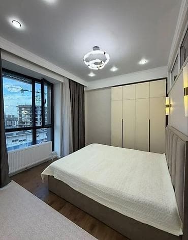 Студия, 55 м², Асанбай мкр Элитка, 13 этаж, Свежий ремонт — 4