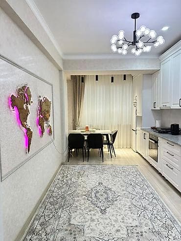 2021: 2 комнаты, 82 м², Джал мкр (в т.ч. Верхний, Нижний, Средний) Элитка, 9 этаж, Дизайнерский ремонт — 6