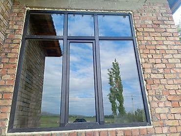 Эшиктер жана комплектөөчүлөр: Буюртмага пластик терезе, Терезе түрү: Балкон, Декоративдик өзгөчөлүктөрү: Фрамуга, Акысыз орнотуу, Бөлүп төлөө жок — 6