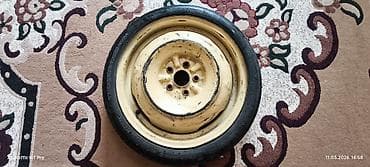 запаска на субару: Колеса в сборе R 16, Запаска, Легковые, Железные, отверстий - 5 — 1