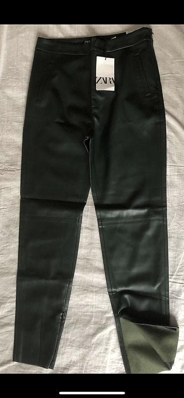 слипоны chanel: Брюки Осень-весна, Экокожа, Новый, L — 2