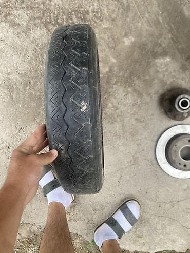 Колеса в сборе <130 / 70 / R 15, Запаска, Легковые, Железные, отверстий - 4 — 2
