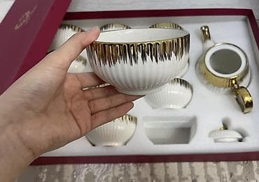 third edition solution: Чайный набор в подарочной коробке - Материал: тонкий фарфор. - — 3