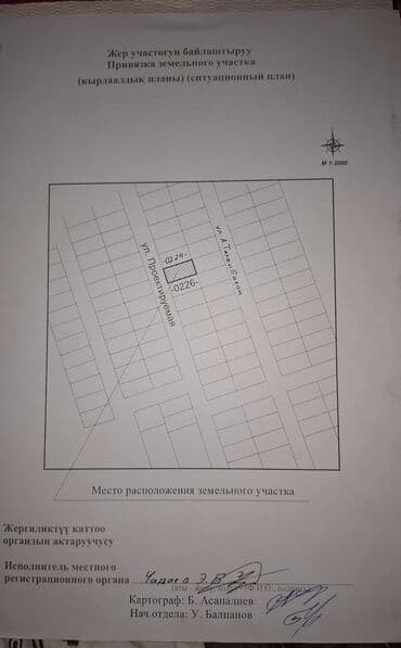 балыкчы дом: Участок сатылат Карокол шаары р.нКузбатск тез арада 4.5 сот.суу свет — 5