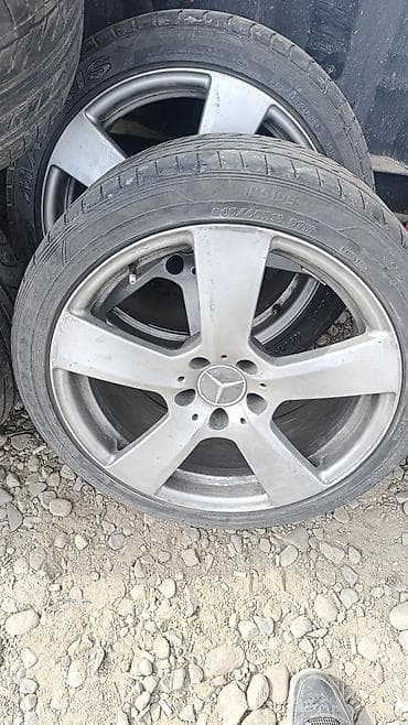 mercedes benz c class: Колеса в сборе 245 / 40 / R 18, Лето, Комплект, Легковые, Литые, отверстий - 5 — 1