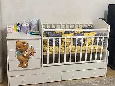 Детские электрокары: Детская кровать трансформер, Другой тип, цвет - Белый — 2