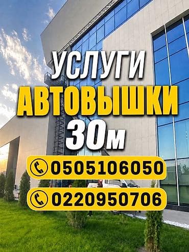 убираем м: Услуги автовышки 30 м Профессиональная автовышка на базе грузового — 1