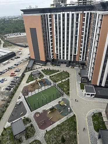 2 комнаты, 55 м², Асанбай мкр Элитка, 7 этаж, ПСО (под самоотделку)