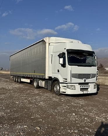 howo 371: Тягач, Renault, Тентованный — 1