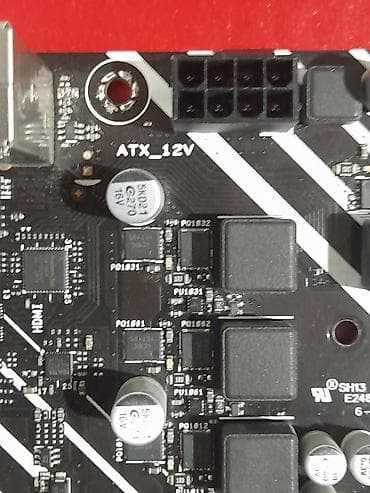 h110m k: Материнская плата, Б/у, Asus, LGA1700, Micro-ATX, Для ПК — 10