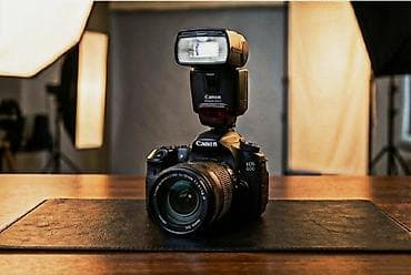 panasonic ac 90: Зеркальная камера Canon EOS 60D с внешней вспышкой Canon Speedlite — 1