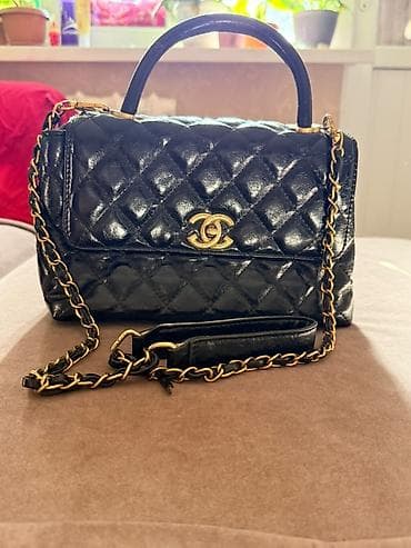 вивьен вествуд: Классическая сумка, Chanel, Китай, Материал: Лаковая кожа, Стеганая модель, Женские, Новый — 1