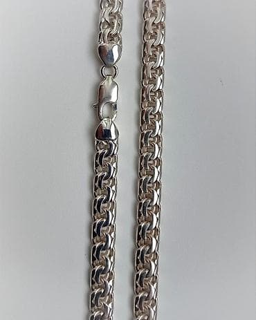 Жеке буюмдар: Чынжыр, Бисмарк, Үлгүсү 925, Унисекс, Жаңы — 1
