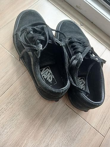 даром обувь: Кеды Vans натуральная замга черная б/у в хорошем состоянии размер 36 — 4