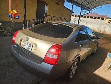 знак аварийной остановки: Nissan Primera: 2003 г., 1.8 л, Автомат, Бензин, Седан — 3