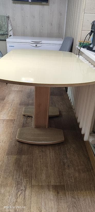 office table: Стол обеденный раскладной б/у размер 1200*80 1500*80 состоянии — 1