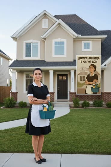 Такси, логистика, жеткирүү: Үй кызматкери Тажрыйбалуу, Толук эмес жумуш күнү — 1