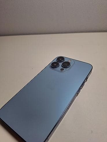 IPhone 13 Pro, Б/у, 256 ГБ, Sierra Blue, Чехол, Кабель, 80 %
