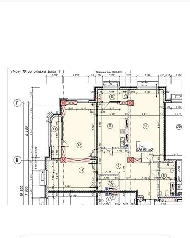 елисейкие поля: 3 комнаты, 1800 м², Асанбай мкр Элитка, 10 этаж, ПСО (под самоотделку) — 2
