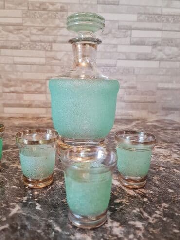 продать посуду ссср: Винтаж ссср Графины 1 шт и 5 рюмок в идеальном состоянии с позолотой — 6