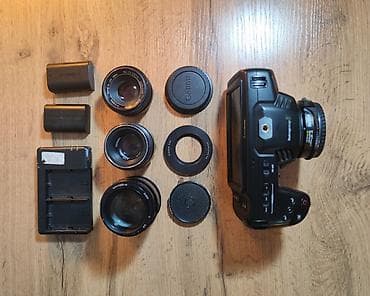 5 5600: Blackmagic Pocket Cinema Camera 4K + Metabones Speed Booster 0.71x — 2
