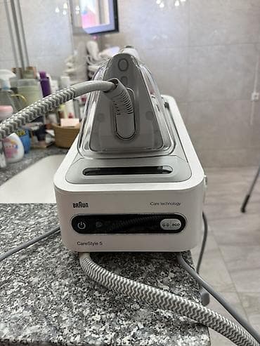 Тиричилик техникасы: Парогенератор Braun CareStyle 5 - Тип: утюг с парогенератором - — 2