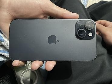 redmi note 5: IPhone 15, Б/у, 128 ГБ, Черный, 90 % — 1