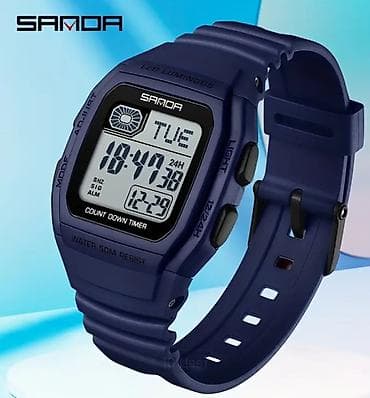 gtr 2: Цифровые часы SAMDA - Дисплей: крупные цифры, индикация дня недели и — 3