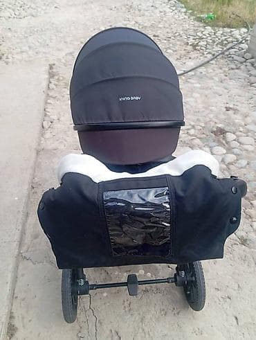 Коляски: Продам универсальную коляску 2в1 Ining Baby в отличном состоянии! — 4