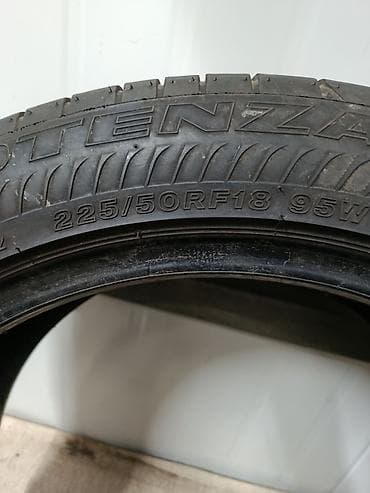 Шины 225 / 50 / R 18, Лето, Б/у, 1 шт, Легковые, Япония, Bridgestone