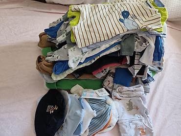 вещи для новорожденых: Комплект, цвет - Голубой — 3