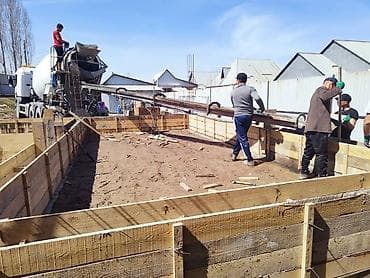 Строительный бетон, M-100, Для фундамента — 6