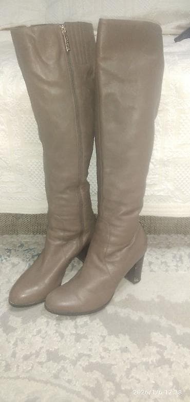 ботинка: Женские зимние Сапоги, размер 41 - Классическая шнуровка с — 9