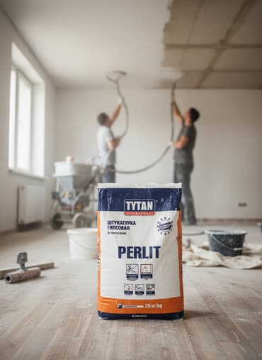 профил для гипсакартон: Штукатурка Perlit, Перлитовая, Машинного нанесения, Для стены — 1