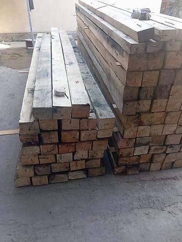 Брус: Брус строительный один раз использованные. три размера 100×100 и — 4