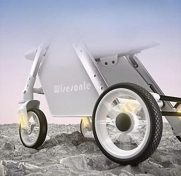 балдардын кийими: Детская коляска Wisemele (прогулочный блок/люлька, разные расцветки) — 8