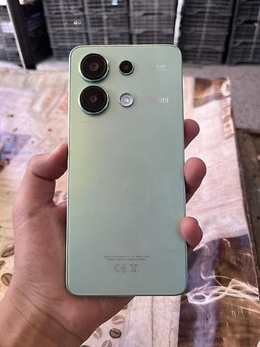 телефоны xiaomi redmi 10 с: Redmi, Redmi Note 13, Б/у, 256 ГБ, цвет - Зеленый, 2 SIM — 2