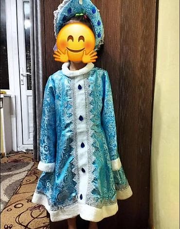 костюм деда мороза: Привлекательное детское платье "Снегурочка" – идеальный выбор для — 5