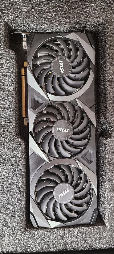 Видеокарта для ПК, Б/у, MSI, GeForce RTX, 8 ГБ