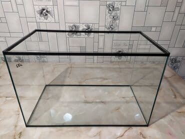 аквариумная рыбка: Аквариум новый объём 50 л. Также есть в продаже другие аквариумы на — 1