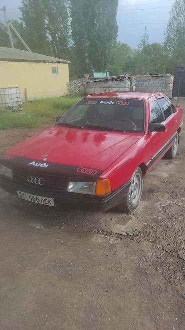 Audi 100: 1987 г., 1.8 л, Механика, Бензин, Седан at lalafo.kg Audi 100: 1987 г., 1.8 л, Механика, Бензин, Седан